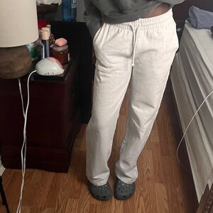 TNA - Grey Boyfriend Fit Wide Sweatpants (xs)
